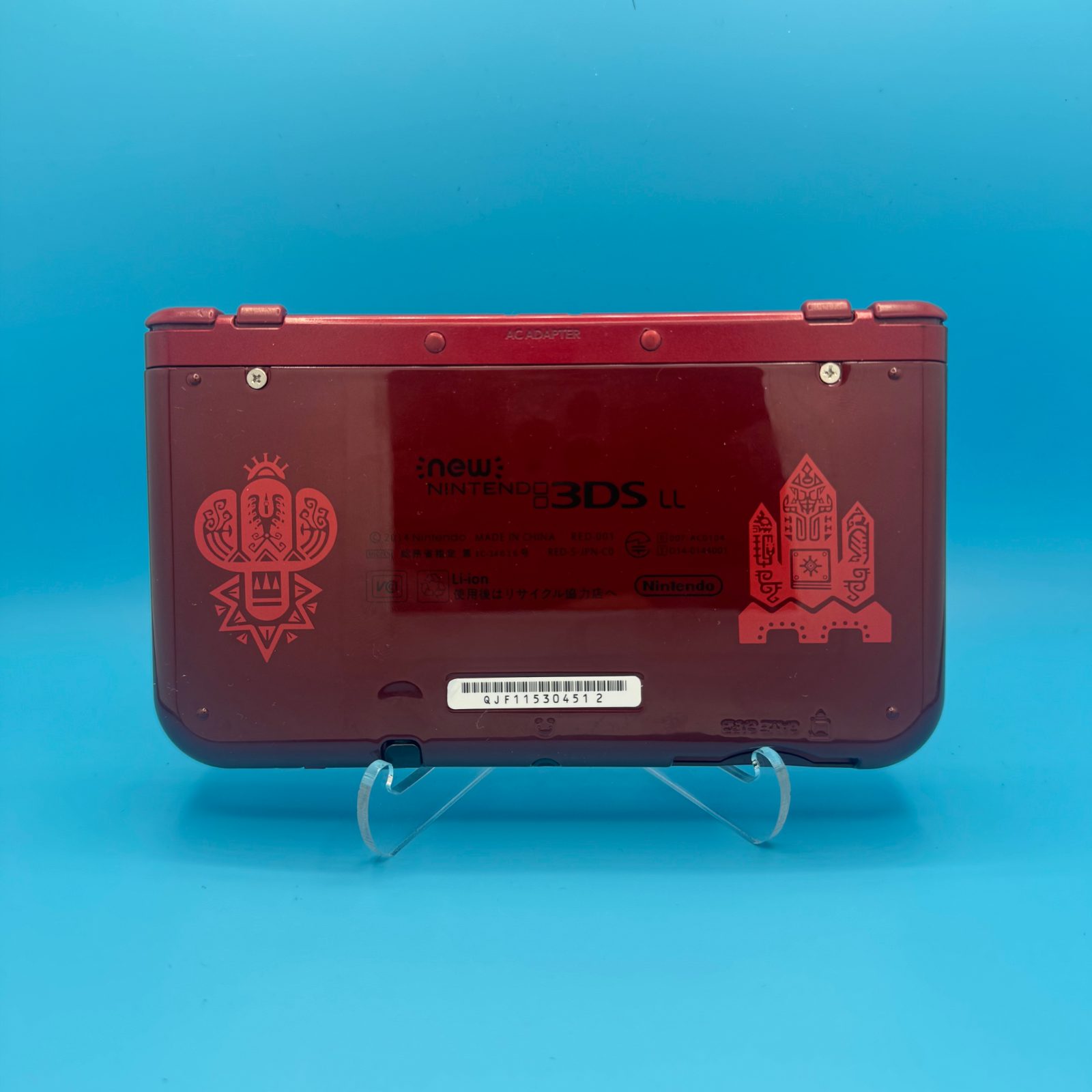 New Nintendo 3DS XL โ Monster Hunter X Edition ๐ฎ๐ฅ | 64GB SD Card + Preloaded Games thumbnail 3