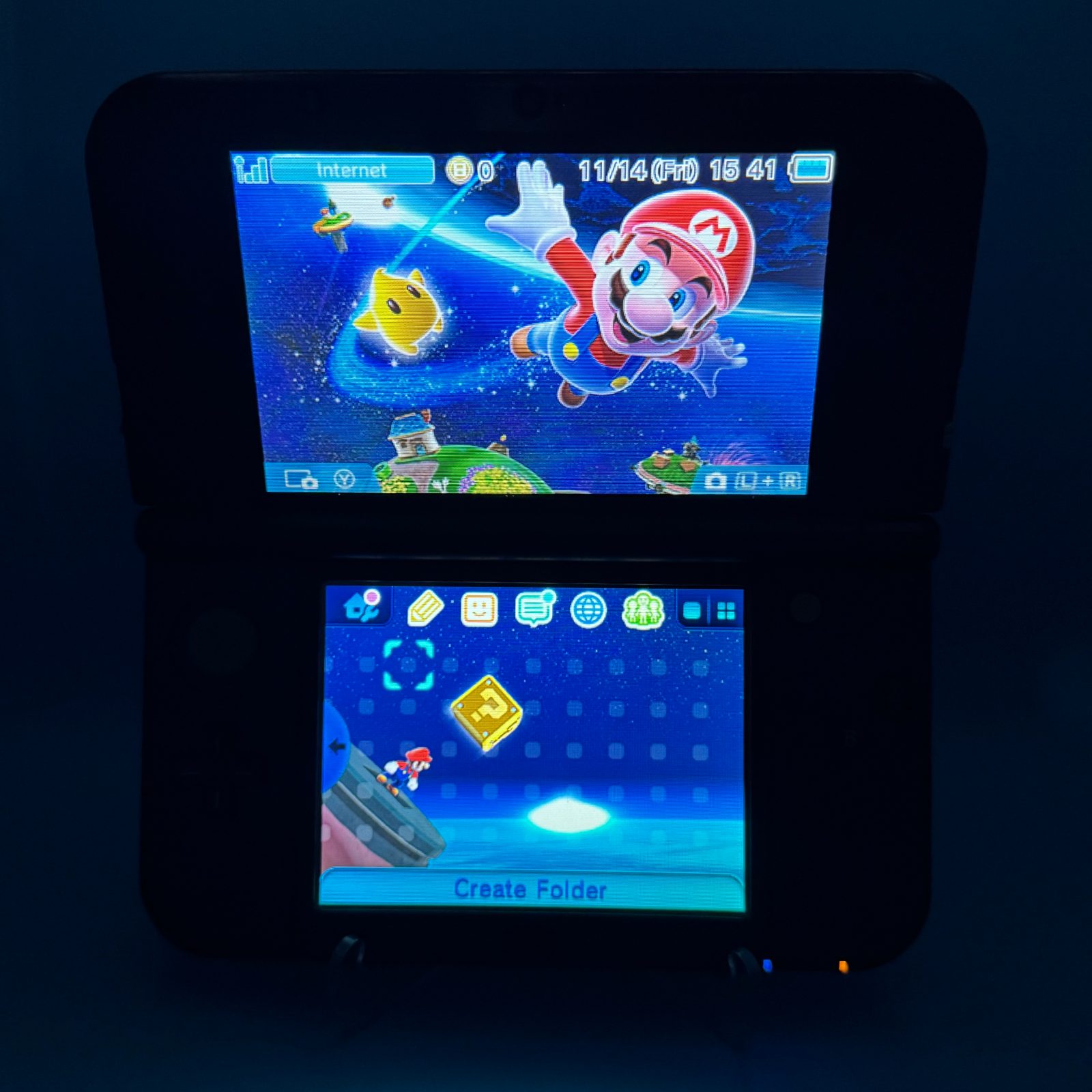 💫 New Nintendo 3DS XL Console✨ - Galaxy Edition 🟣🌟 thumbnail 6