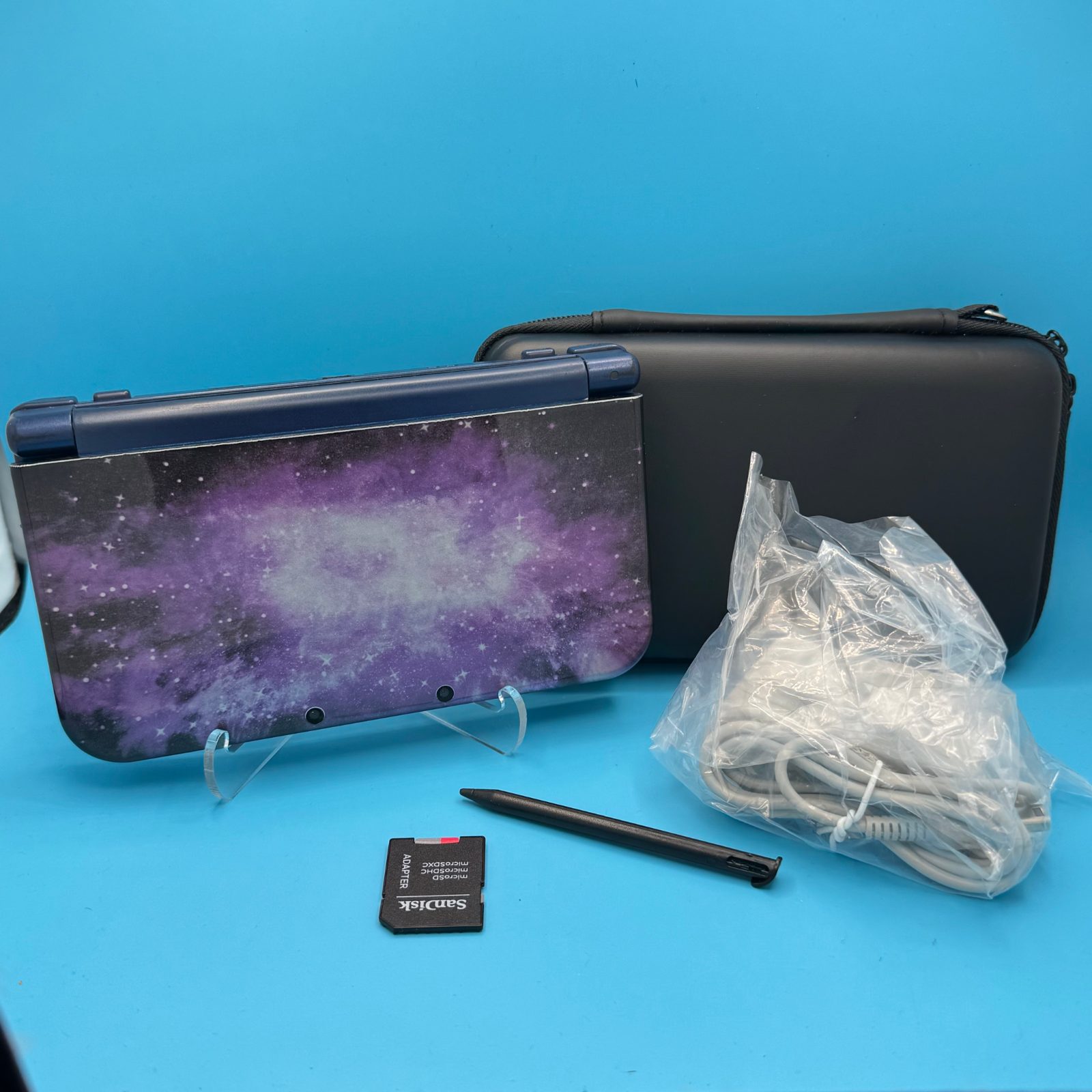 💫 New Nintendo 3DS XL Console✨ - Galaxy Edition 🟣🌟 thumbnail 5